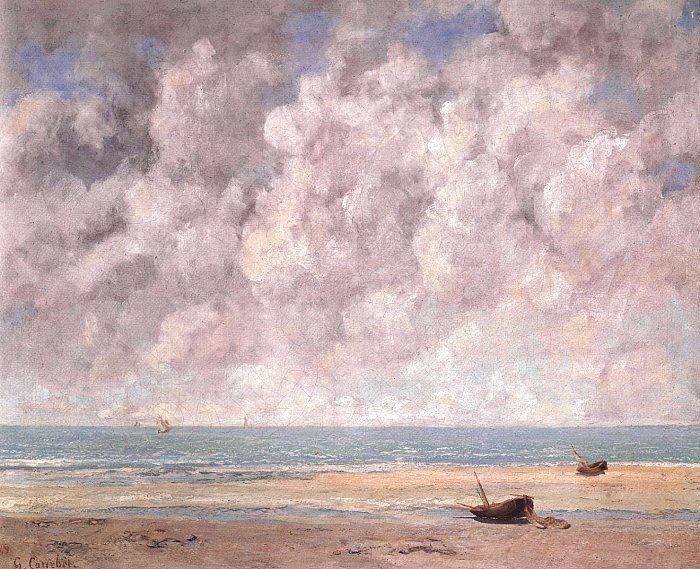 Gustave Courbet The Calm Sea Sweden oil painting art